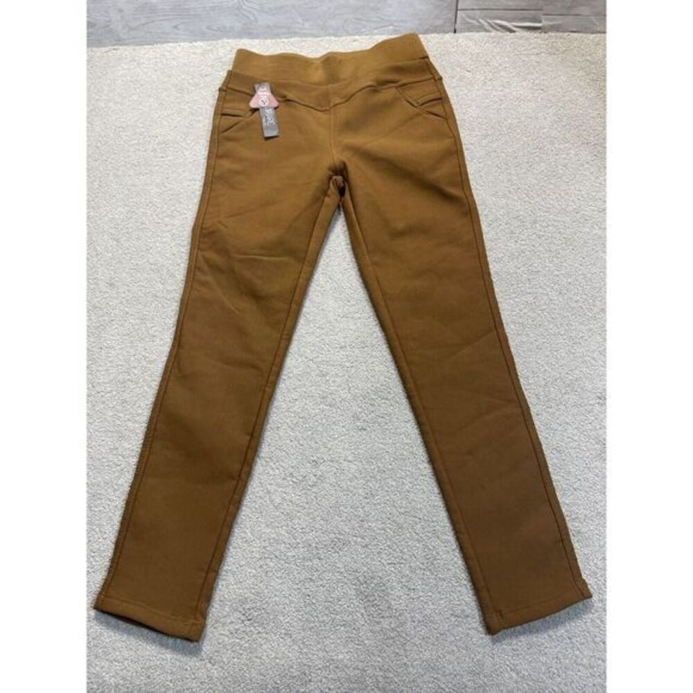 Attirare Made In Italy Size‎ M66 14In Waist Polyester Stretch Insulated Jeggings